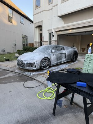 Audi r8 - Full detail done on this beautiful r8. Audi r8 - Full detail done on this beautiful r8.