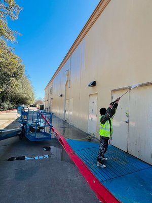 pressure washing - pressure washed a entire Market Place, from a old paint looking to a like new paint look. pressure washing - pressure washed a entire Market Place, from a old paint looking to a like new paint look.
