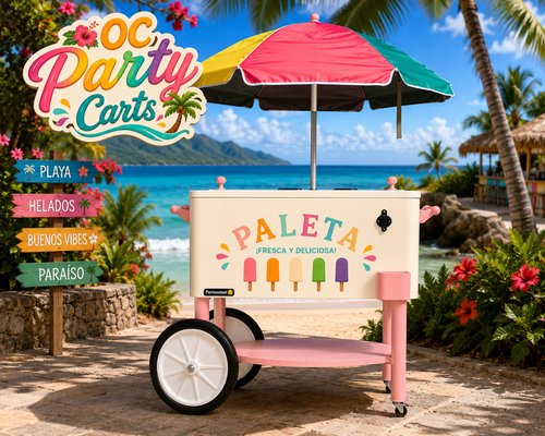 Graduation Party 2026 - Our very first event was a Chapman Graduation Party. Everyone loved our unique Paleta Cart and it was the backdrop for great instagram photos. In fact, this was the launch of our business because everyone kept telling us that we needed to rent these out all across Orange County! Graduation Party 2026 - Our very first event was a Chapman Graduation Party. Everyone loved our unique Paleta Cart and it was the backdrop for great instagram photos. In fact, this was the launch of our business because everyone kept telling us that we needed to rent these out all across Orange County!