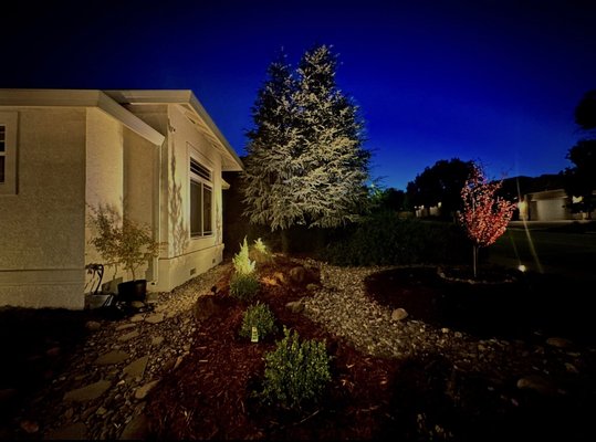 Lighting - Lighting is a great way to add safety and security to a yard. Lighting up the landscape makes your house stand out amongst your neighbors. Lighting - Lighting is a great way to add safety and security to a yard. Lighting up the landscape makes your house stand out amongst your neighbors.