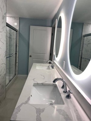 Bathroom Remodels - AMG Kitchens specializes in expert bathroom remodeling, delivering stylish, functional spaces with top-quality craftsmanship. We’re committed to customer satisfaction through personalized service and attention to detail.