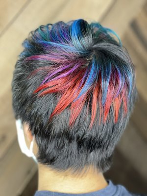 Multi- color for Spring - Add multiple colors for your hair for this Spring Multi- color for Spring - Add multiple colors for your hair for this Spring