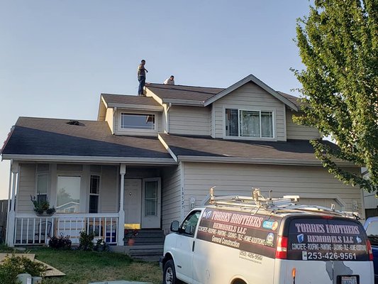 Re-roofing - Sept 2020 reroofing job