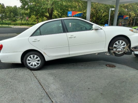 towing a stranded person - this person was stuck at the gas station and they car shut off on them so they called 25/8 Towing towing a stranded person - this person was stuck at the gas station and they car shut off on them so they called 25/8 Towing