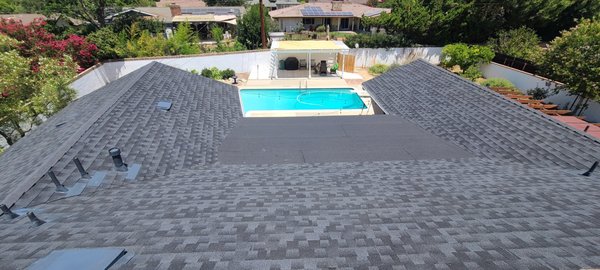 Project 1 - Asphalt Shingle Roof Installation - New asphalt shingle roof installation.