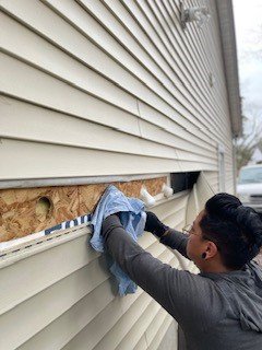 Only contractor on Long Island to offer foam injection for exterior wall insulation - Customer was complaining that his walls were very cold and drafty. He was uncomfortable in the winter sitting in his living room or kitchen. We came in and performed injection foam to insulate his walls. Foam covers all areas of the walls and works better than fiberglass to seal all air holes or cracks. It also does not abandon your walls. Its easy to cut and get to wires if needed. Only contractor on Long Island to offer foam injection for exterior wall insulation - Customer was complaining that his walls were very cold and drafty. He was uncomfortable in the winter sitting in his living room or kitchen. We came in and performed injection foam to insulate his walls. Foam covers all areas of the walls and works better than fiberglass to seal all air holes or cracks. It also does not abandon your walls. Its easy to cut and get to wires if needed.