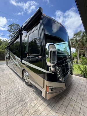 RV Exterior Wash & Sealant - Our exterior wash and sealant on this beautiful RV