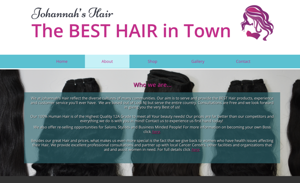 Giving back to the community - Besides our great Hair and prices, what makes us even more special is the fact that we give back to women who have health issues affecting their Hair. We provide excellent professional consultations and partner up with local Cancer Centers, other facilities and organizations that aid and assist women in need.