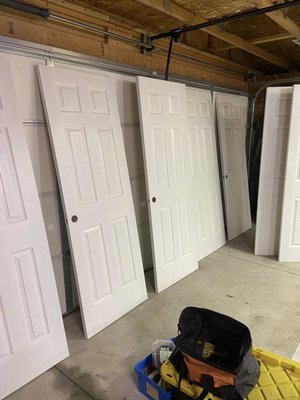 Interior Door Replacement - This was a complete interior door replacement.