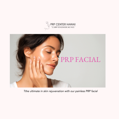 PRP Facial - PRP Facial
There are so many treatments out there that are supposed to rejuvenate your appearance. Whether it’s creams, threads, or surgery, not everyone has the same experience with these facial treatments. The PRP Center of Hawaii offers the groundbreaking, revolutionary, and non-surgical treatment known as the PRP Facial! To learn more about this treatment, please keep reading below.