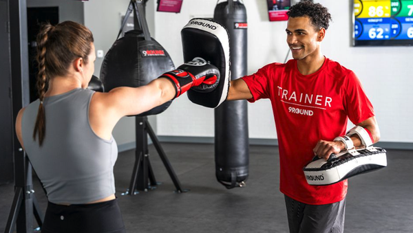 Why 9 Round? - We're not here to tell you how you should look. All we're asking is that you prioritize how you feel. You deserve to feel strong.
You deserve to have the power to fight back when stress comes knocking at your door. You deserve to have the energy you need to tackle your goals in and out of the studio.
This is more than a workout.
It’s a way of life.
• Show up on your own schedule
• Participate in optional challenges
• Learn skills from your instructor
• Find your inner strength
• Feel a sense of pride in yourself
• Get inspired by the 9Round Nation
• See performance in real time
We also offer discounted kids memberships for ages 10 and up! Why 9 Round? - We're not here to tell you how you should look. All we're asking is that you prioritize how you feel. You deserve to feel strong.
You deserve to have the power to fight back when stress comes knocking at your door. You deserve to have the energy you need to tackle your goals in and out of the studio.
This is more than a workout.
It’s a way of life.
• Show up on your own schedule
• Participate in optional challenges
• Learn skills from your instructor
• Find your inner strength
• Feel a sense of pride in yourself
• Get inspired by the 9Round Nation
• See performance in real time
We also offer discounted kids memberships for ages 10 and up!