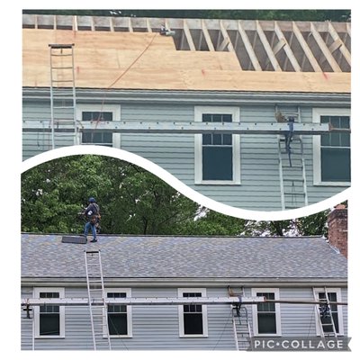 🏡 RECENT PROJECT SPOTLIGHT 🛠️ - Another roof, another happy homeowner!
We recently completed this full roof replacement, poor ventilation had caused the plywood to dip and curl so we replaced the plywood and then overlayed the shingle. The transformation speaks for itself. ✨
✅ Colonial Slate CertainTeed Landmark Shingles
✅ Upgraded joist system
✅ Improved ventilation
✅ Leak-proof protection
✅ Backed by our warranty & expert craftsmanship
We love helping our neighbors protect their homes from the top down. Ready to give your roof the upgrade it deserves?
📞 Call us (508)698-3806 for a free estimate!
📍 Foxboro & Surrounding towns
🔗 www.KierceContracting.com
#RoofingProject #BeforeAndAfter #RoofReplacement #RoofUpgrade #HappyHomeowners #LocalRoofers #RoofingExperts #TransformationTuesday #RoofingDoneRight
🏠❤️ www.KierceContracting.com (508)698-3806 🏠❤️ 🏡 RECENT PROJECT SPOTLIGHT 🛠️ - Another roof, another happy homeowner!
We recently completed this full roof replacement, poor ventilation had caused the plywood to dip and curl so we replaced the plywood and then overlayed the shingle. The transformation speaks for itself. ✨
✅ Colonial Slate CertainTeed Landmark Shingles
✅ Upgraded joist system
✅ Improved ventilation
✅ Leak-proof protection
✅ Backed by our warranty & expert craftsmanship
We love helping our neighbors protect their homes from the top down. Ready to give your roof the upgrade it deserves?
📞 Call us (508)698-3806 for a free estimate!
📍 Foxboro & Surrounding towns
🔗 www.KierceContracting.com
#RoofingProject #BeforeAndAfter #RoofReplacement #RoofUpgrade #HappyHomeowners #LocalRoofers #RoofingExperts #TransformationTuesday #RoofingDoneRight
🏠❤️ www.KierceContracting.com (508)698-3806 🏠❤️