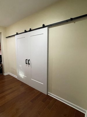 Barn Door Installation - Barn Door Installation completed by Book Easy Oahu Handyman Services. Barn Door Installation - Barn Door Installation completed by Book Easy Oahu Handyman Services.