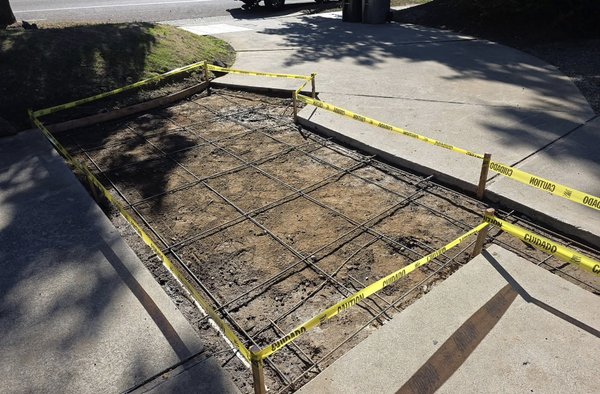 Concrete work - These are our concrete pours!