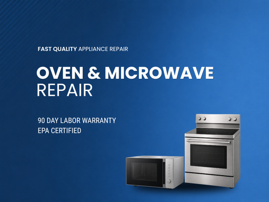Oven and Microwave Repair - Comprehensive oven and microwave repair services, including heating issues, uneven cooking, electrical faults, and control panel problems. We use original parts and offer a 90-day warranty on all repairs. Oven and Microwave Repair - Comprehensive oven and microwave repair services, including heating issues, uneven cooking, electrical faults, and control panel problems. We use original parts and offer a 90-day warranty on all repairs.