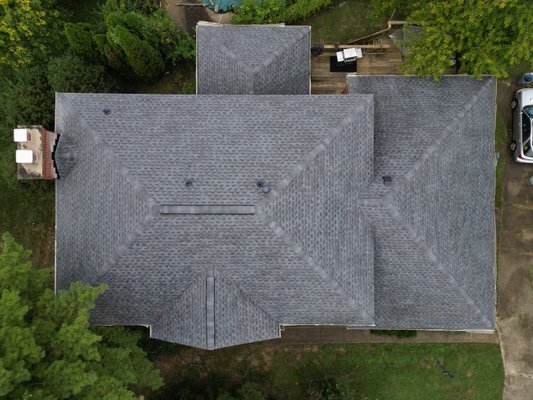 Complete Roof Replacement — Large Brick Home in Mason, OH - A Mason homeowner with a large brick home reached out
when they realized their roof was at the end of its
lifespan — decades of weather, a few storm events, and
enough missing shingles that the next bad night was
going to mean a ceiling leak. They'd had two other
contractors out and walked away from both. One wouldn't
give a straight price. The other wanted to start
the tear-off before the contract was even signed.

They called us for a free inspection and a real
conversation.

We climbed the roof, documented the condition top to
bottom, and put together a clear written proposal:
scope, materials, warranty, price. No upsells, no
mystery line items, no "we'll figure it out when we
get up there." Just the plan.

What we delivered:

- Full tear-off and haul-away of the existing roof
  system
- Inspection and replacement of damaged decking
- New synthetic underlayment and ice & water shield at
  all vulnerable edges and valleys
- GAF architectural shingles with a manufacturer
  warranty backed by a GAF-certified installation
- New drip edge, step flashing, and pipe boots
- Upgraded ridge ventilation to extend the life of the
  new roof and help with attic temperature
- Full magnetic sweep of the yard, driveway, and
  flowerbeds — we leave properties cleaner than we
  found them

Large brick homes have their own quirks — flashing
details against brick walls, dormers, steep pitches
That a lot of crews rushing through. We didn't rush. The
finished roof matches the scale of the home, the
flashing lines are clean, and the homeowner got the
warranty paperwork in their hands before we pulled off
the street.

This is the kind of work we're built for: serious homes,
honest prices, and a finished product that the homeowner can
point at with pride for the next 25+ years.

If you're getting quotes for a reroof and you're tired
of sales pitches, ballpark numbers, or contractors who
won't commit to a timeline — call us for a free
inspection. You'll get a straight answer and a written
A proposal you can actually decide on.

— Jo Deal, Owner
No Big Deal Home Solutions