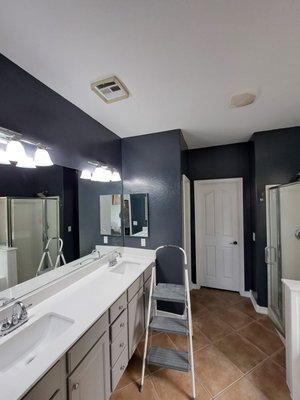 Master Bathroom and ceiling interior paint - Interior Master Bathroom and ceiling Redo