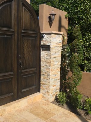 Professional Camera and Intercom System - From pre-wiring to final configuration and set up on mobile device. Remote Access Viewing for peace of mind. See who is at the door.