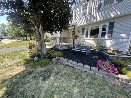 Large Weed Removal and Mulching - Large mulching job, took 7 hours. Large Weed Removal and Mulching - Large mulching job, took 7 hours.