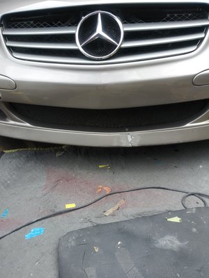 Bumper Repair - Before and after examples of bumper repair Bumper Repair - Before and after examples of bumper repair