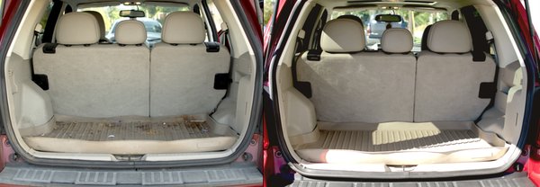 Ford Escape - This Ford Escape was detailed inside and out. What a transformation! We are certainly proud of the cleaning on this vehicle. Ford Escape - This Ford Escape was detailed inside and out. What a transformation! We are certainly proud of the cleaning on this vehicle.