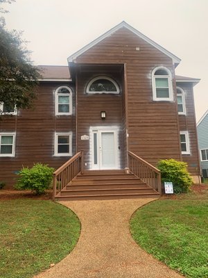 Complete exterior painting - Complete exterior painting of entire house Complete exterior painting - Complete exterior painting of entire house
