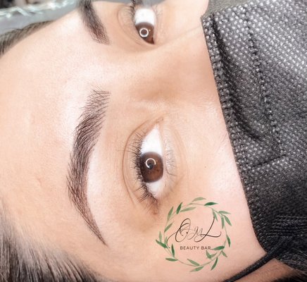 Brows: Microblading, Nanobrows, Microfeathering - Nanobrows is an ideal solution for clients who have patchy, thin or uneven eyebrows and are looking for the most natural looking result that lasts all day long, effortlessly, for years to come!  Nanobrows is a newer technique that provides improved results to microblading, especially for clients with oily skin.  Results will last approximately six months longer than microblading with less risk of scarring.  Typically 1-2 years.