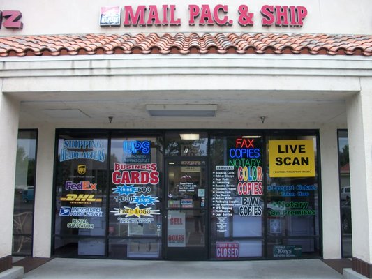 Our Store Front! - UPS FedEx Dhl Shipping. Us Postal Station. Color & Black White copies. Live Scan Fingerprinting,
Notary Public. Fax Service Office Supplies, Internet Service, Greeting Cards, Novelty Items, Buisness
Cards, Rubber Stamps, Custom Packing & Supplies. Much Much More. Our Store Front! - UPS FedEx Dhl Shipping. Us Postal Station. Color & Black White copies. Live Scan Fingerprinting,
Notary Public. Fax Service Office Supplies, Internet Service, Greeting Cards, Novelty Items, Buisness
Cards, Rubber Stamps, Custom Packing & Supplies. Much Much More.