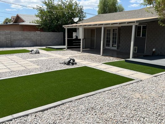 Turf and patio - These are just a few of our recently completed projects! Give us a call for your free estimate. Turf and patio - These are just a few of our recently completed projects! Give us a call for your free estimate.