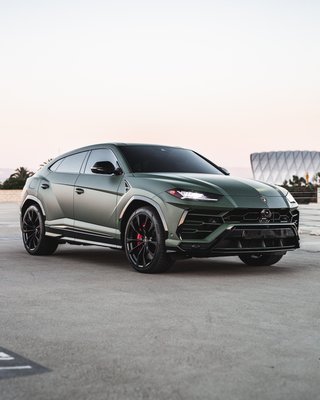 Lamborghini Urus in 3M Matte Military Green - We wrapped this brand new Lamborghini Urus in a stunning 3M Matte Military Green! It helped bring out the details nicely while giving the car a stealth look! Lamborghini Urus in 3M Matte Military Green - We wrapped this brand new Lamborghini Urus in a stunning 3M Matte Military Green! It helped bring out the details nicely while giving the car a stealth look!
