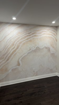 Luxury Wallpaper ADAVA, Installation Service - Agata wallpapers feature a stunning seamless marble pattern, inspired by the natural elegance of agate. Crafted from eco-friendly materials, these wallpapers offer a sustainable and stylish solution for any interior, blending timeless beauty with environmental consciousness. Perfect for creating a seamless, luxurious look with a gentle, calming aesthetic.