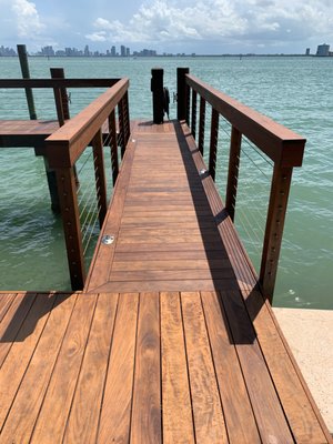 Ipe deck, dock & 2nd floor terrace work - Elevate your outdoor living with Ipe wood decking, docks, and second-floor terraces. Known for its durability and timeless beauty, Ipe wood enhances any outdoor space with its rich hues and natural elegance. Let us transform your outdoor oasis with the unmatched quality and sophistication of Ipe wood craftsmanship. Ipe deck, dock & 2nd floor terrace work - Elevate your outdoor living with Ipe wood decking, docks, and second-floor terraces. Known for its durability and timeless beauty, Ipe wood enhances any outdoor space with its rich hues and natural elegance. Let us transform your outdoor oasis with the unmatched quality and sophistication of Ipe wood craftsmanship.