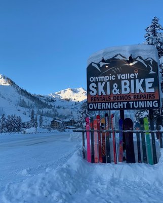 Ski & Snowboard Rentals - Olympic Valley Ski & Bike has one of the largest Demo Ski fleets in all of the United States. Reserve your skis and snowboards today! Ski & Snowboard Rentals - Olympic Valley Ski & Bike has one of the largest Demo Ski fleets in all of the United States. Reserve your skis and snowboards today!