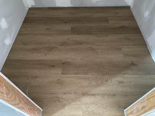 Laminate - Installed laminate flooring in a 2000 sq. fit hous. Fast, high-quality work with attention to detail. Clients are happy - neat and professionally done.
