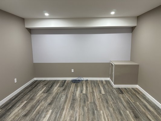 Home theater custom screen - You do not always need to buy an expensive projection screen to create a great home theater setup.
On one of our basement wall restoration projects, the client also wanted a custom movie screen built into the wall. This was not a simple process - we tested more than 8 different paints before finding the right one with the best color reproduction and viewing result. 👌
It may look like a regular white wall, but standard white paint creates glare and does not perform the same way. The final finish we selected works specifically much better for projector use.
The result:
• more affordable than many traditional screens.
• more universal for different spaces.
• custom sized based on the projector and wall dimensions.
• clean built-in look with excellent picture quality.
Sometimes the best solution is not the most expensive one - it is the one that works best for the project.
MaxPRO Home & Property Services.
Complete home and property care.
267-410-2525. Home theater custom screen - You do not always need to buy an expensive projection screen to create a great home theater setup.
On one of our basement wall restoration projects, the client also wanted a custom movie screen built into the wall. This was not a simple process - we tested more than 8 different paints before finding the right one with the best color reproduction and viewing result. 👌
It may look like a regular white wall, but standard white paint creates glare and does not perform the same way. The final finish we selected works specifically much better for projector use.
The result:
• more affordable than many traditional screens.
• more universal for different spaces.
• custom sized based on the projector and wall dimensions.
• clean built-in look with excellent picture quality.
Sometimes the best solution is not the most expensive one - it is the one that works best for the project.
MaxPRO Home & Property Services.
Complete home and property care.
267-410-2525.