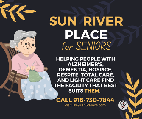 Senior Care home in Sacramento - As a small family business, we understand what other families are looking for when they need to find a home for an elderly loved one who needs more help with daily care. We can show the best options that meet their needs in level of care, budget, and the location they want to stay in.