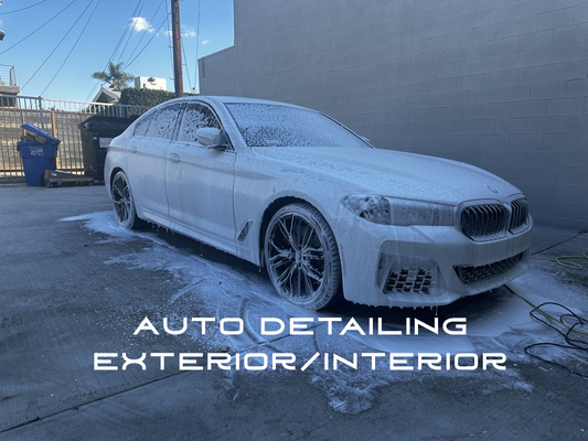 Auto Detailing Interior/Exterior - Auto detailing revitalizes your vehicle by thoroughly cleaning, polishing, and conditioning both the interior and exterior. It removes dirt, scratches, and stains, restoring the finish and protecting surfaces for a like-new appearance. Auto Detailing Interior/Exterior - Auto detailing revitalizes your vehicle by thoroughly cleaning, polishing, and conditioning both the interior and exterior. It removes dirt, scratches, and stains, restoring the finish and protecting surfaces for a like-new appearance.