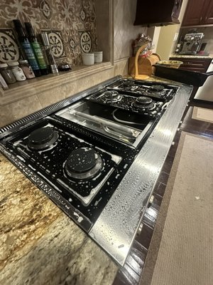 Kitchen stove - Kitchen stove cleaning