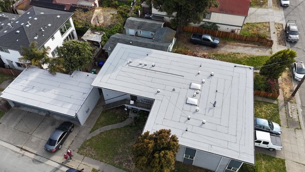New roof installation - This was installation of both kinds, composition shingles and torch down system. New roof installation - This was installation of both kinds, composition shingles and torch down system.