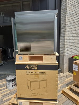 Restaurant equipment move! - restaurant we are going to deep clean before grand opening needed us to bring new equipment in and set up.