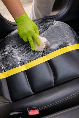 Interior detailing - This service include leather cleaning with protective conditioner Interior detailing - This service include leather cleaning with protective conditioner
