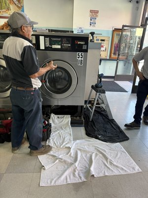 Currently fixing machines - These machines have been out of order since we’ve acquired this location July 2nd we are working very hard to get them fixed for the customers Currently fixing machines - These machines have been out of order since we’ve acquired this location July 2nd we are working very hard to get them fixed for the customers