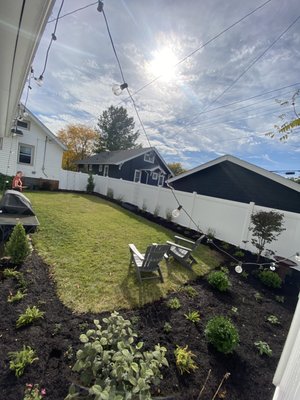 Backyard Garden Design - This homeowner wanted lots news garden beds full of perennial flowers to provide color through all the seasons. Backyard Garden Design - This homeowner wanted lots news garden beds full of perennial flowers to provide color through all the seasons.