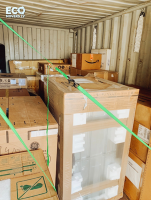 Loading Only Moving Services Overseas - Freight shipment going overseas, our team here in Vegas handled the logistics and labor for loading only.
Our team loaded and secured all of the household goods safely for travel.
Let us help you too! Leaving town? With an array of loading experts on our side, rest assured your load will be safe for travel. BOOK NOW! Loading Only Moving Services Overseas - Freight shipment going overseas, our team here in Vegas handled the logistics and labor for loading only.
Our team loaded and secured all of the household goods safely for travel.
Let us help you too! Leaving town? With an array of loading experts on our side, rest assured your load will be safe for travel. BOOK NOW!