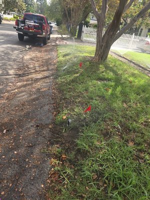 sprinkler repair - sprinkler repair service there were some sprinkler heads that needed fixing; we took care of it. got everything in good chape, and the client was satisfiedwith the work