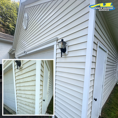 Siding Cleaning - Siding is your home’s first line of defense against the elements. Over time, dirt, mold, and mildew can wear it down, shortening its lifespan and dulling its appearance. Regular power washing keeps it strong and brings back its natural beauty.