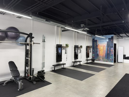 Gym Remodel - We did demolition on ceiling, floors, lights
painting ceiling
painting walls
Install new lights
New A/C and ducting
Finish floors Gym Remodel - We did demolition on ceiling, floors, lights
painting ceiling
painting walls
Install new lights
New A/C and ducting
Finish floors