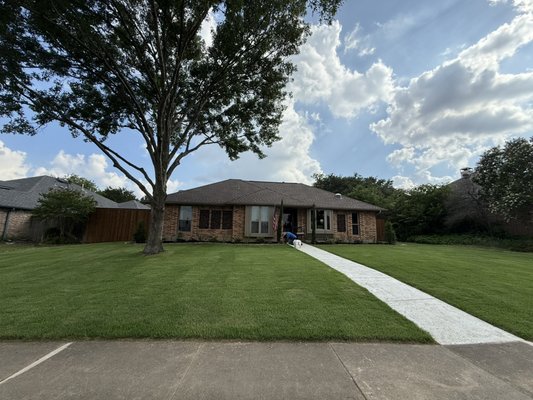 Front yard remodel - Front yard tree and plant removal, resod and rescope the whole property. Front yard remodel - Front yard tree and plant removal, resod and rescope the whole property.