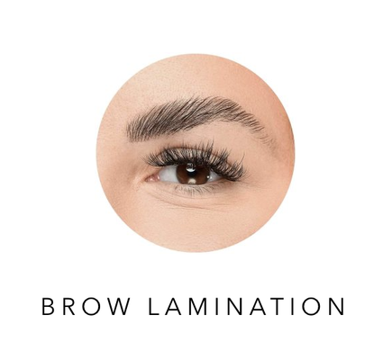 Brow Lamination, Tinting, Sugaring & More - Brow Lamination, Tinting, Sugaring & More
Step up your brow game with our signature brow services. Whether you’re looking to smooth, tint, or shape, we’ve got you covered.

Brow Lamination
Get those sleek, well-behaved brows you’ve always wanted. Our lamination process styles even the most unruly hairs into a neat, attractive arch that lasts.

Sugaring
Experience gentle hair removal with our natural strip sugaring. Made from just sugar, water, and lemon, it's noninvasive and safe for all skin types. It's perfect for tidying up brows, upper lip, inner nose, and chin.

Total Brows
Our Total Brows service achieves the ultimate brow perfection. After mapping and cleaning up your brows, we enhance them with our Complete Control Brow Pomade and set your look with Stay All Day Brow Gel for flawless brows for any occasion.