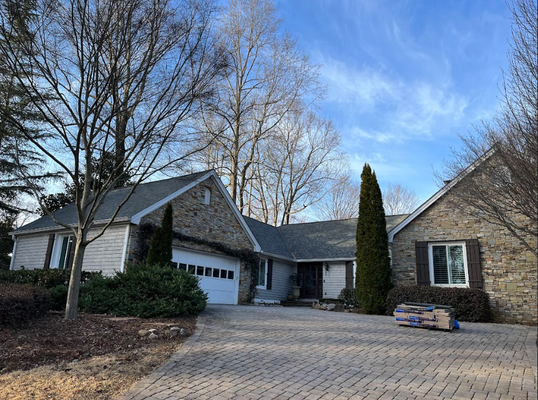 Roof Re-Roof for Amy H. - We're excited to share the details of a recent project we completed at Amelia Oaks Roofing for Amy H. Here's a recap of the estimate and services provided:

🔨 Project Scope:
Based on the damage assessment, we recommended a total Re-Roof for Amy's roof. Our goal was to ensure a sturdy, long-lasting, and visually appealing solution.

💼 Our Estimate Includes:
1️⃣ Removal: We began by carefully removing the existing shingles and felt down to the deck, ensuring a clean slate for the new roof.

2️⃣ Wood Inspection: We thoroughly inspected the wood, re-nailing any loose areas for enhanced stability.

3️⃣ Decking Replacement: If we discovered bad or rotten decking, we replaced it to guarantee a strong foundation. Additional costs may apply if the damage exceeds 3-4x8 sheets of decking.

4️⃣ Ice and Water Shield: To provide added protection, we installed ice and water shield at all valleys, safeguarding against potential water damage.

5️⃣ Synthetic Underlayment: We utilized high-quality synthetic underlayment, ensuring durability and improved moisture resistance.

6️⃣ Drip Edge Installation: We installed new drip edge along all gutter lines and rake edges, enhancing the roof's overall integrity.

7️⃣ Starter Shingles: Along the gutter lines and rake edges, we installed starter shingles, ensuring a seamless transition and optimal performance.

8️⃣ CertainTeed Landmark Shingles: We used premium CertainTeed Landmark dimensional shingles, renowned for their quality, durability, and aesthetic appeal.

9️⃣ Ridge Vents: To promote proper ventilation, we installed new ridge vents, contributing to a healthier and more energy-efficient roof system.

🔟 Flashings: We inspected and installed all necessary pipe and chimney flashings to prevent any potential leaks.

🚧 Clean-Up: As part of our commitment to a hassle-free experience, we ensured thorough clean-up of all job-related debris, leaving Amy's property pristine.

At Amelia Oaks Roofing, we take pride in delivering exceptional craftsmanship and customer satisfaction. Amy H.'s roof received the utmost care, expertise, and attention to detail it deserved.